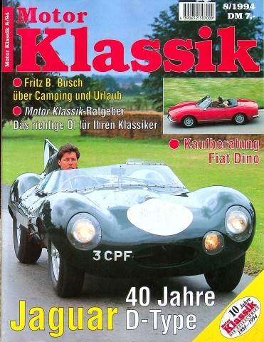 Deckblatt Motor Klassik (08/1994)